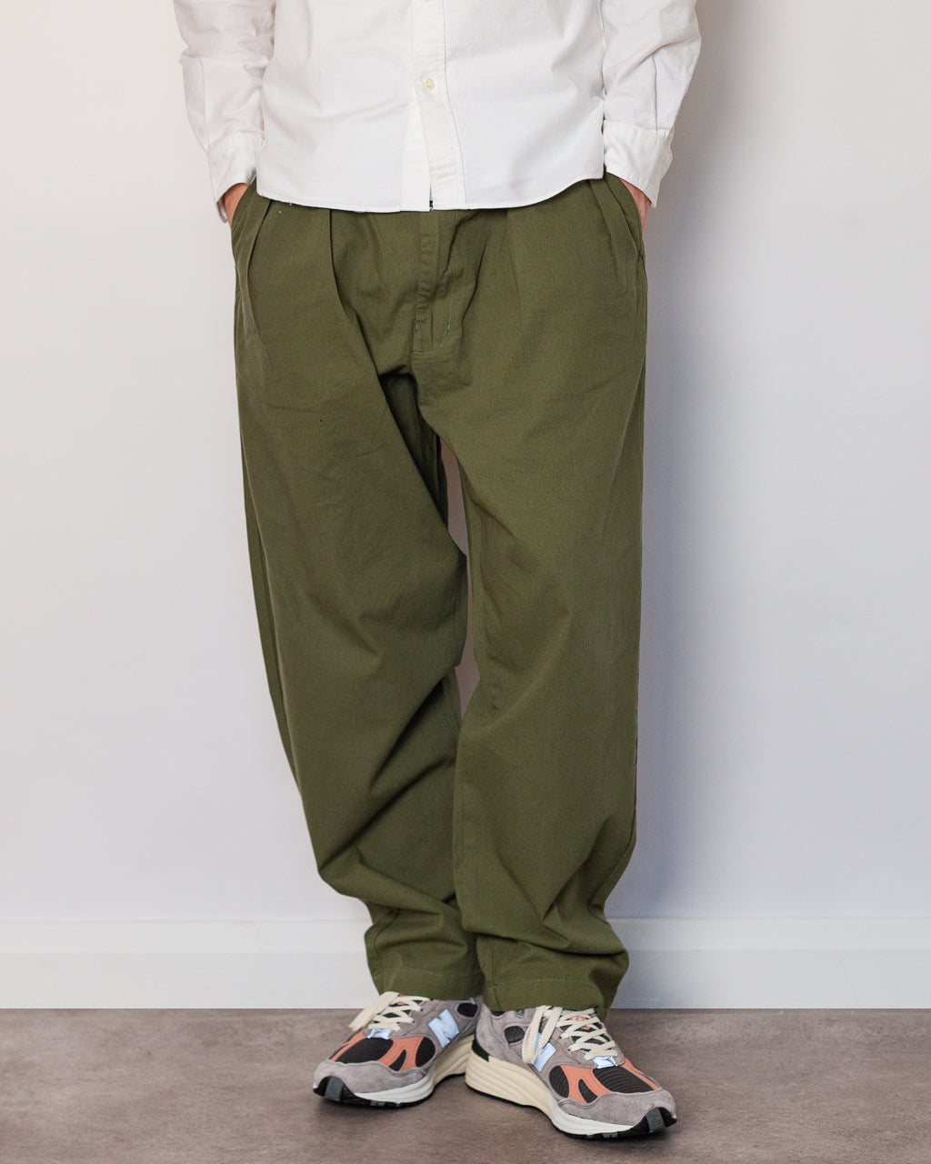Twill Part Timer Pant - Olive
