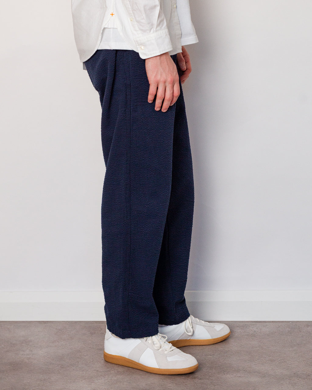 Seersucker Waiter Pant - Dark Navy