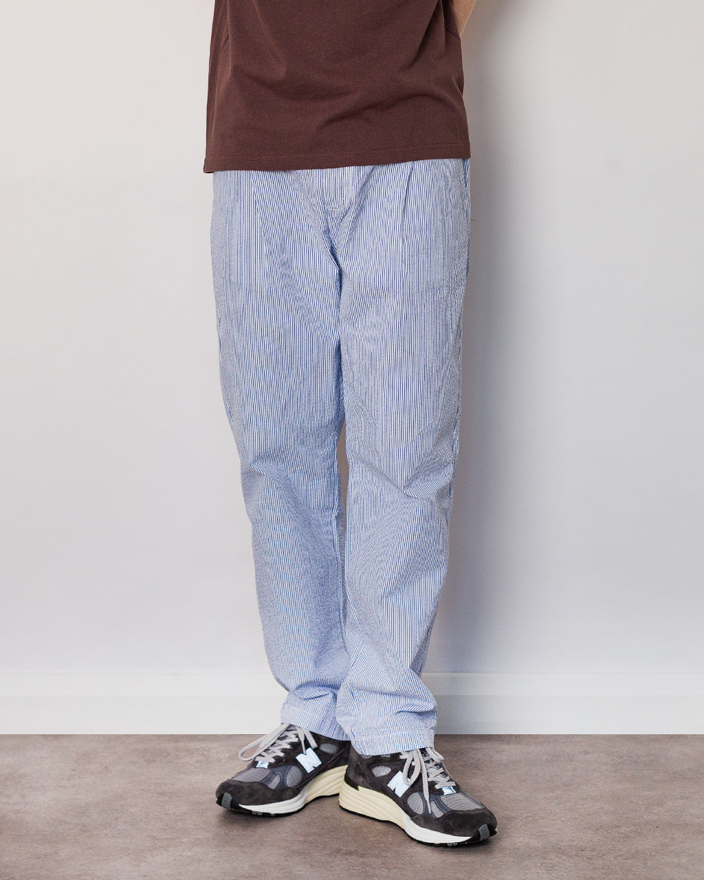 Seersucker Waiter Pant - Navy Stripe