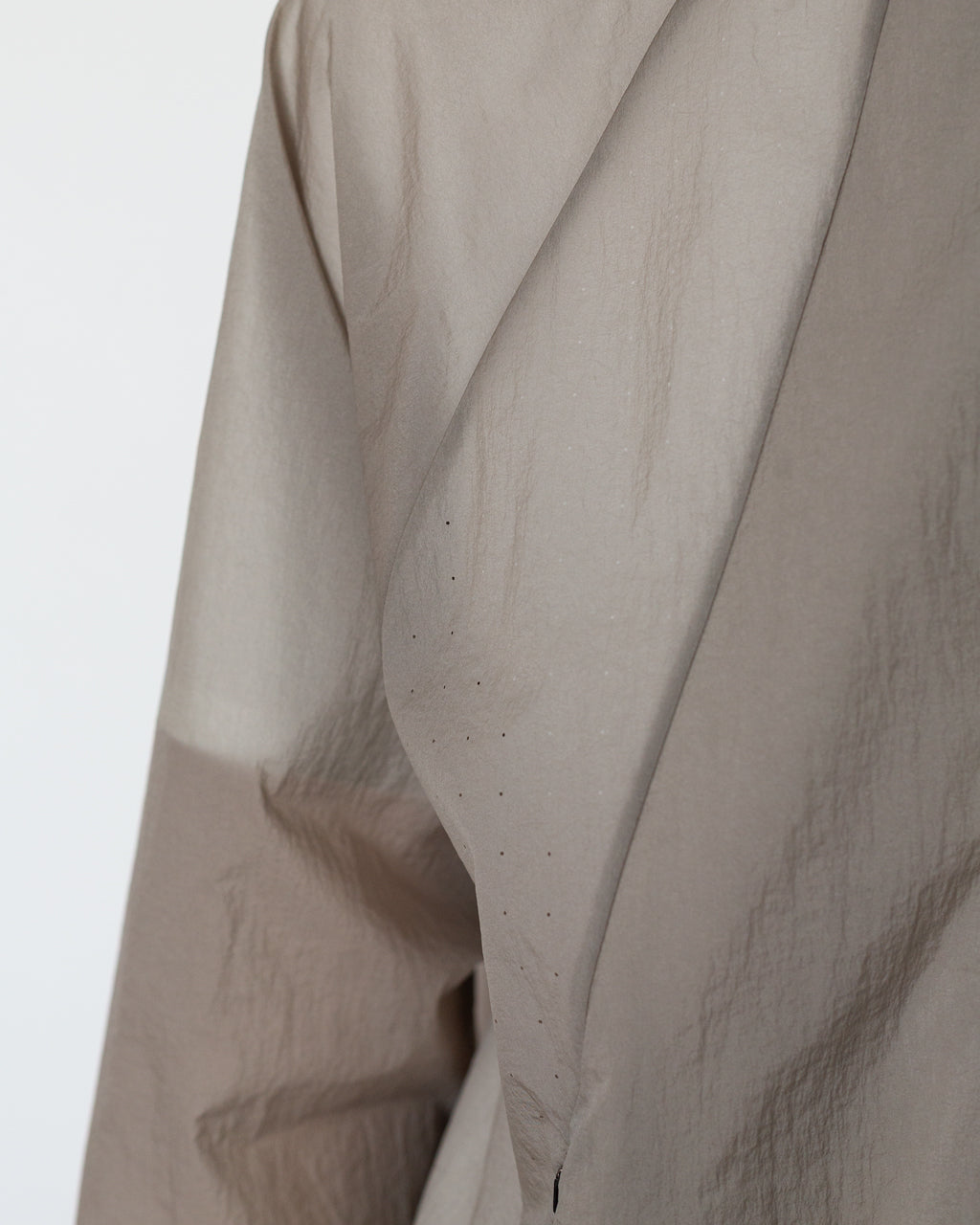 Sheer Nylon Wind Jacket - Arid Beige