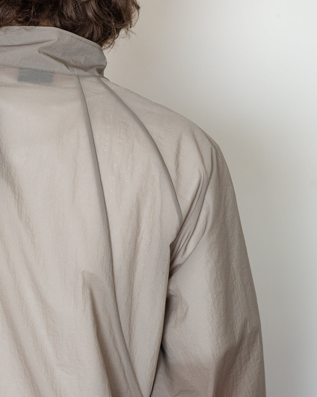 Sheer Nylon Wind Jacket - Arid Beige