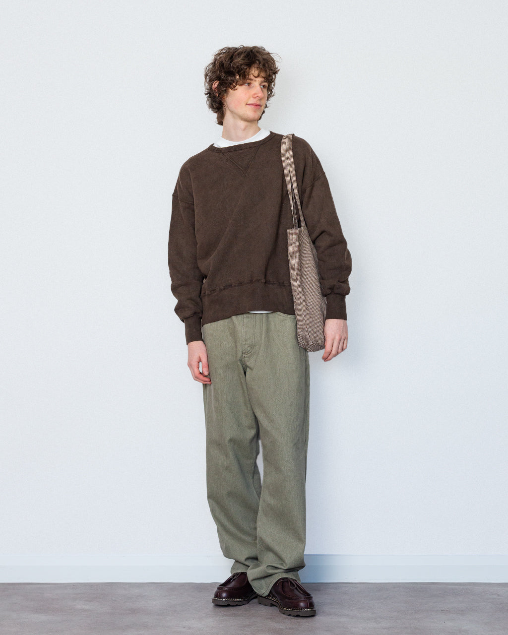 LOT 603 - Sweatshirt - Mud Dyed Brown