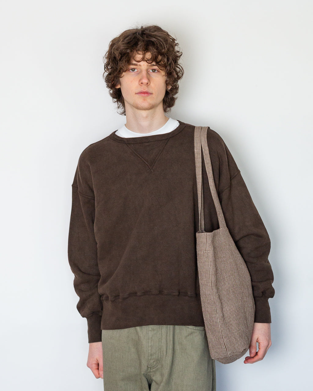LOT 603 - Sweatshirt - Mud Dyed Brown