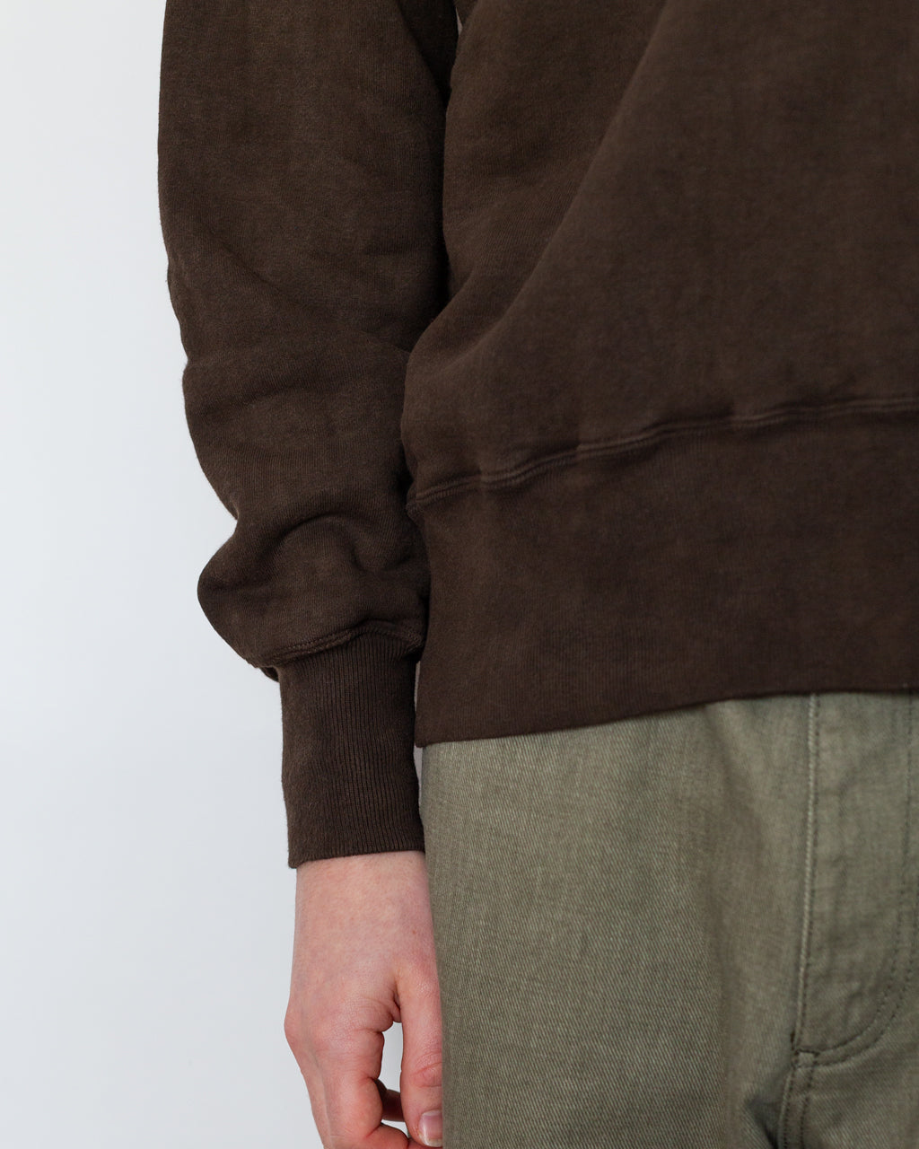 LOT 603 - Sweatshirt - Mud Dyed Brown