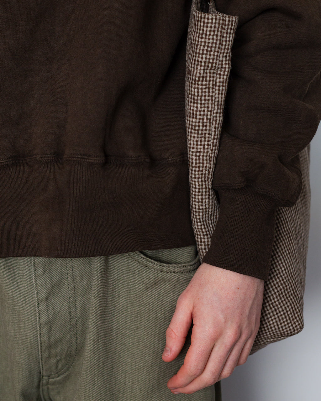 LOT 603 - Sweatshirt - Mud Dyed Brown