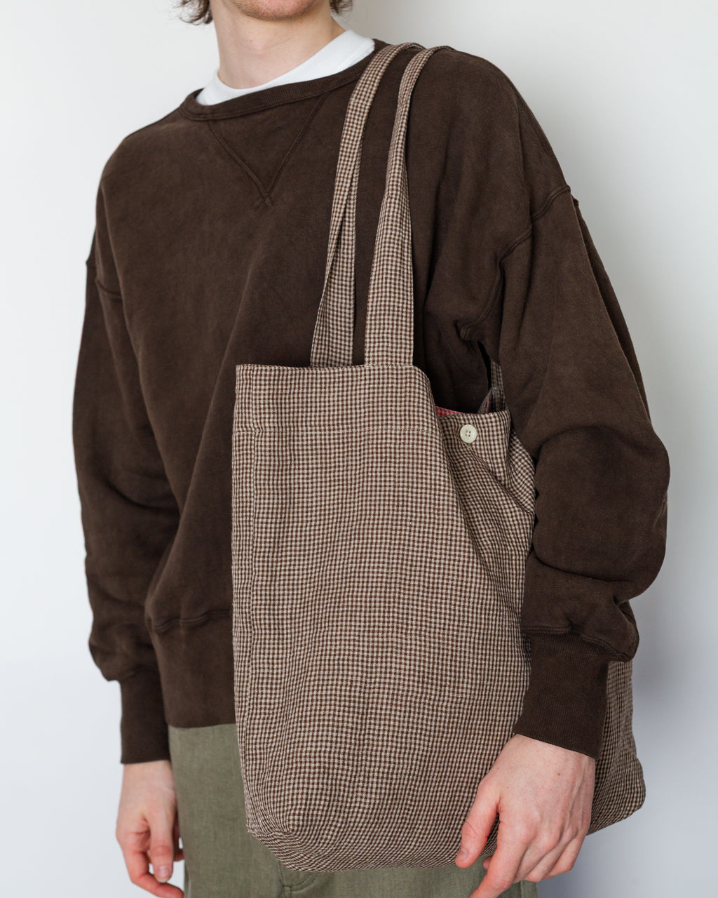Irish Linen Tote - Straw