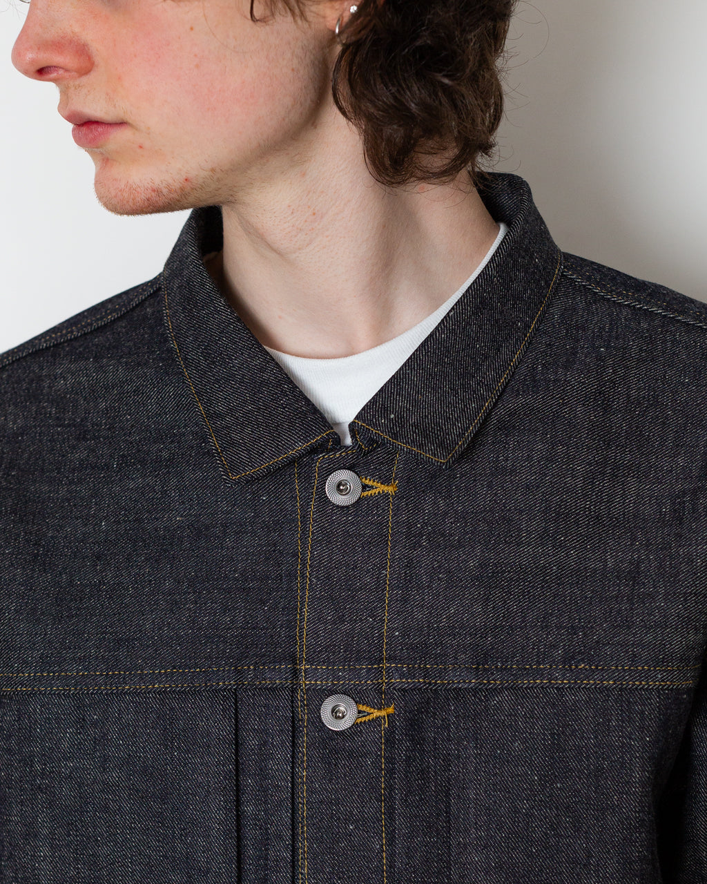 1920's Denim Jacket - Raw Indigo