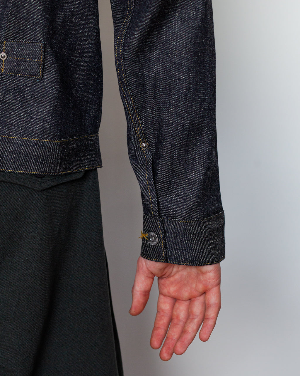 1920's Denim Jacket - Raw Indigo