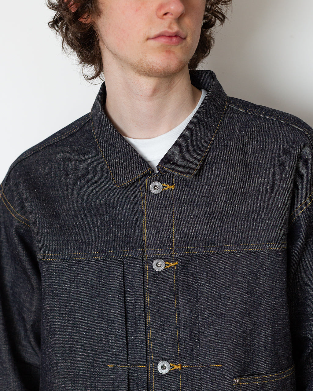 1920's Denim Jacket - Raw Indigo