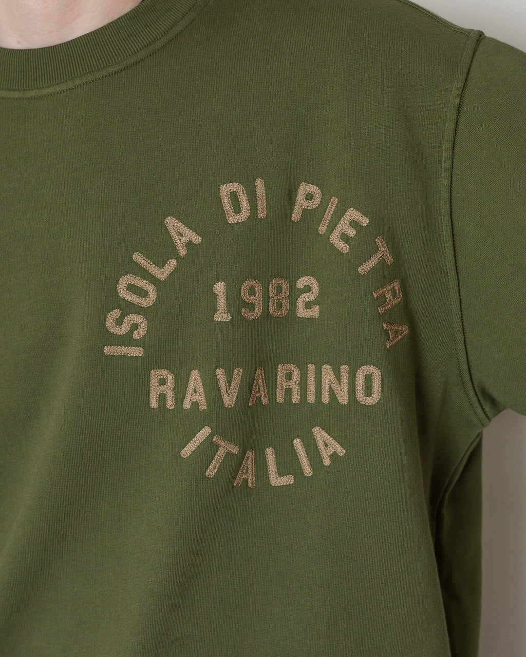 Logo Sweatshirt - V005G Military Green