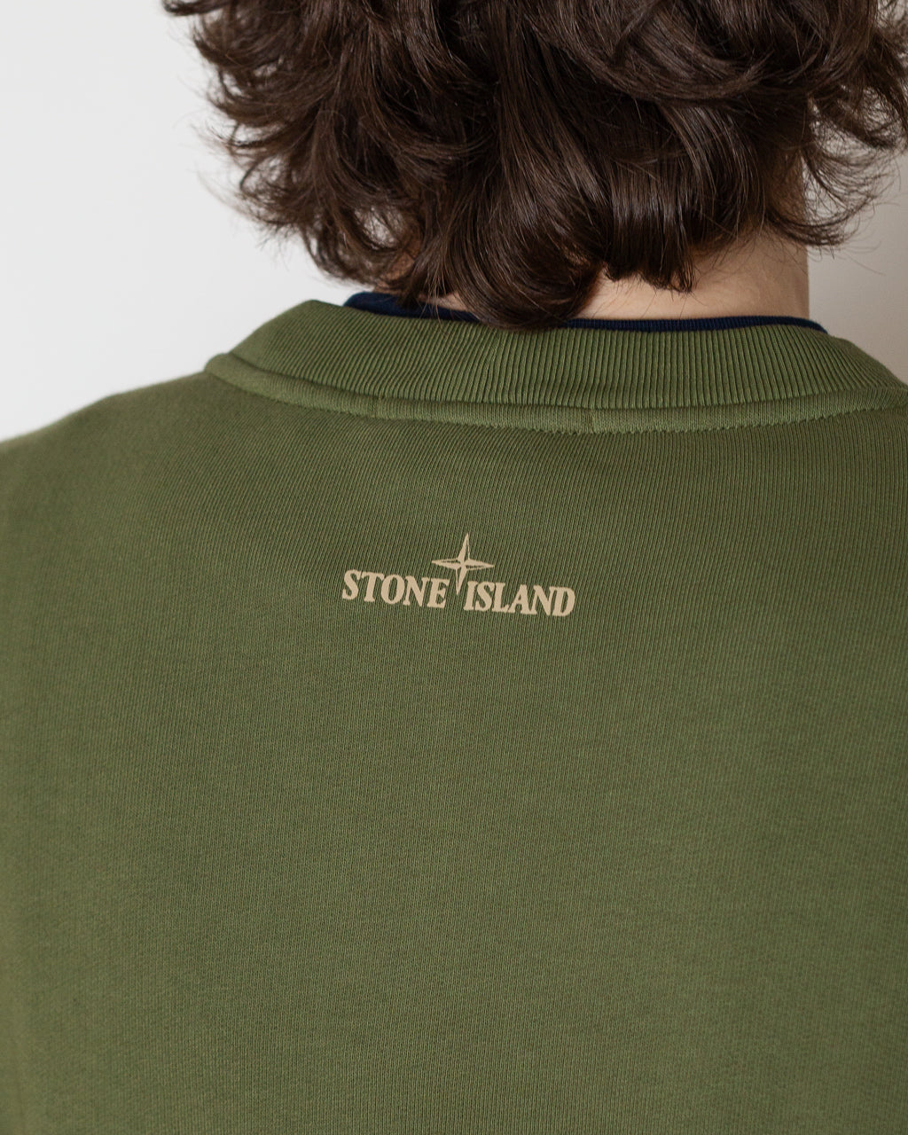 Logo Sweatshirt - V005G Military Green