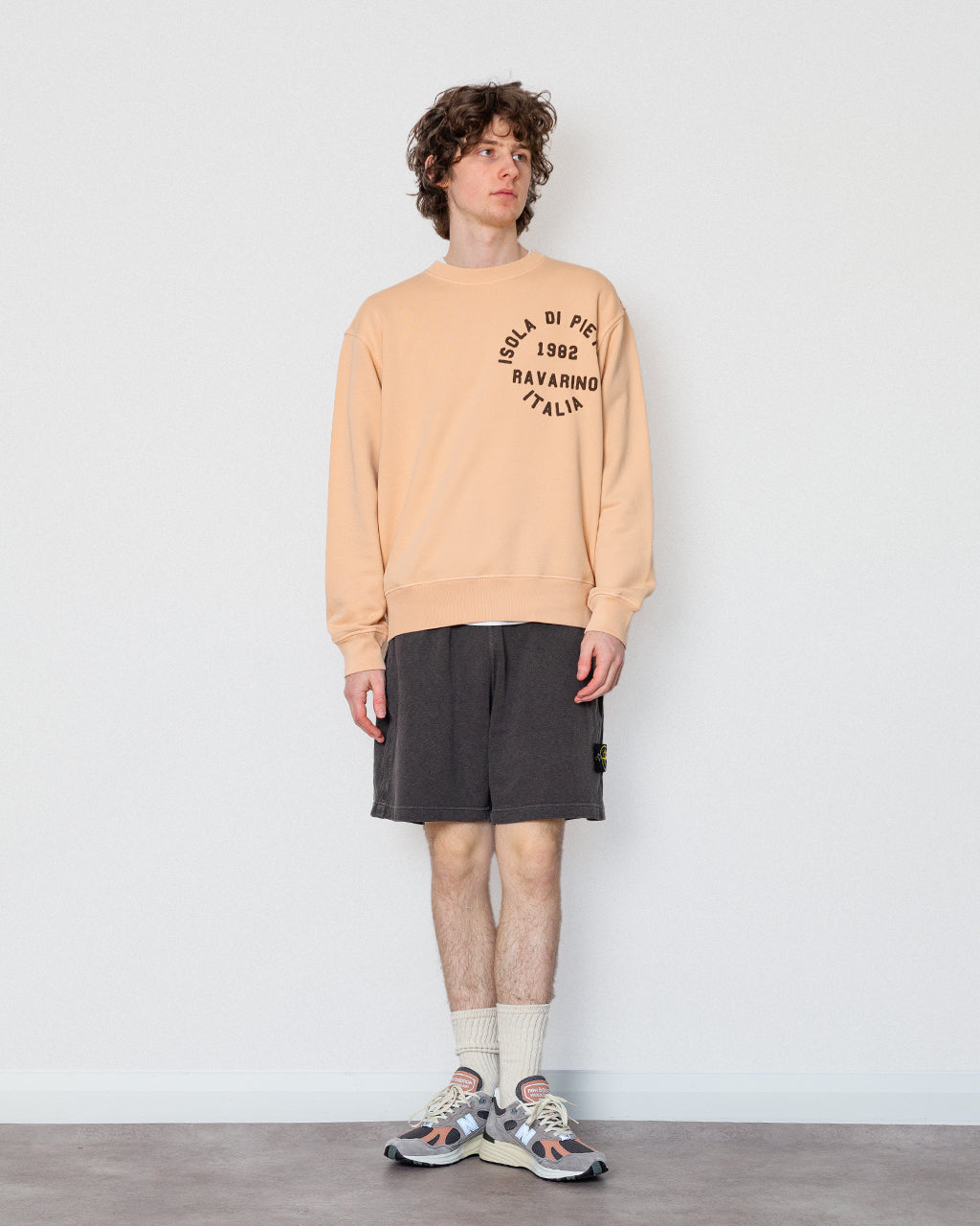Logo Sweatshirt - V008E Plaster Pink