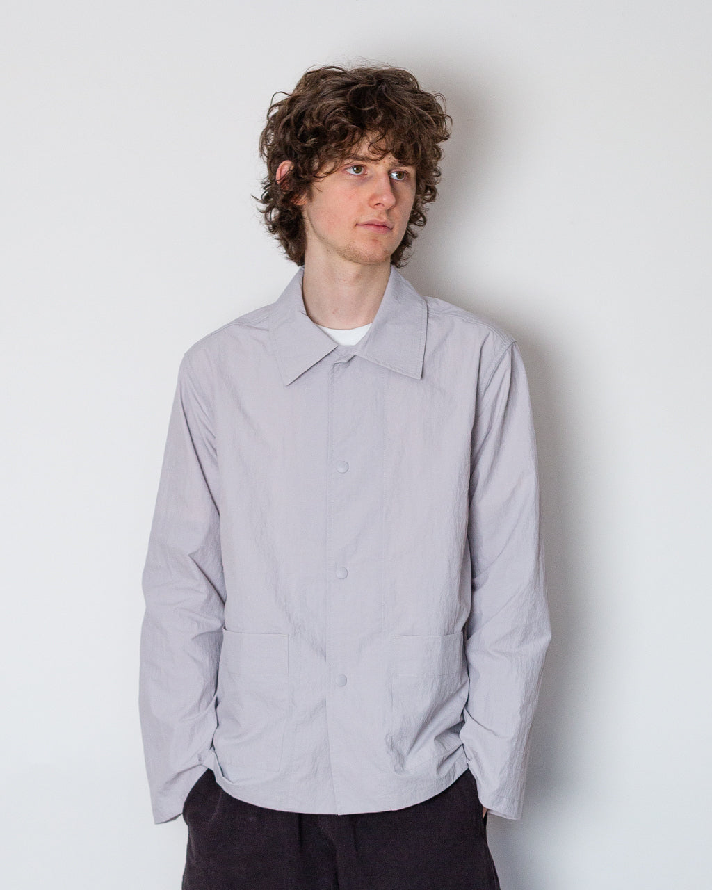 Beattie Overshirt - Raindrops