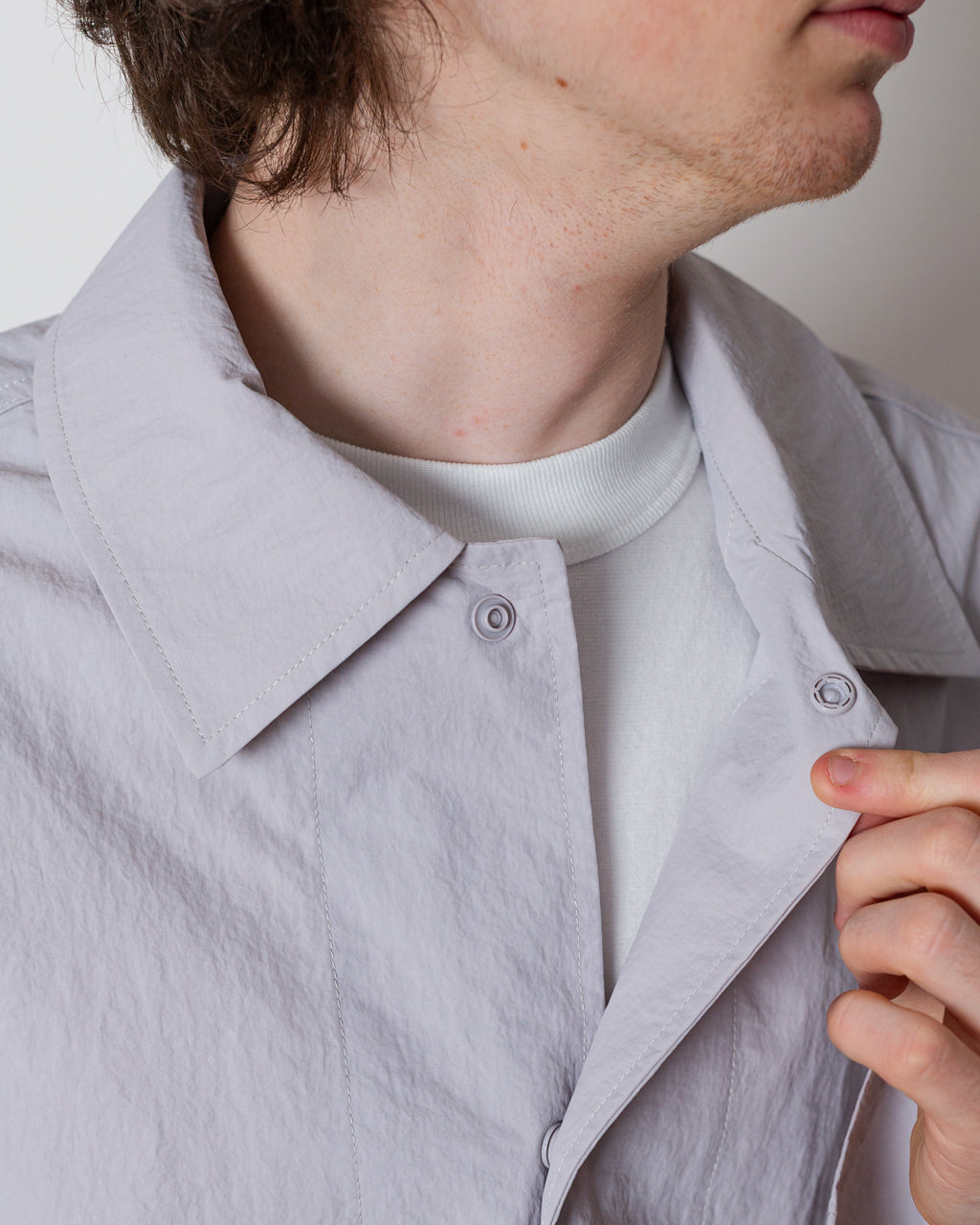 Beattie Overshirt - Raindrops