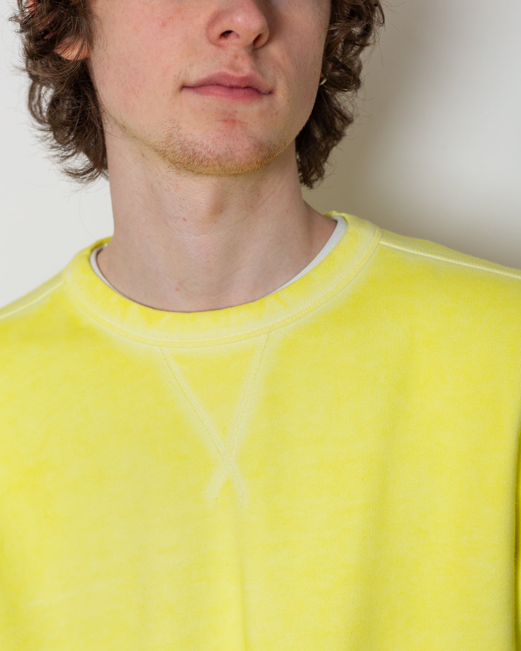 Logo Crewneck Sweatshirt - Lemongrass