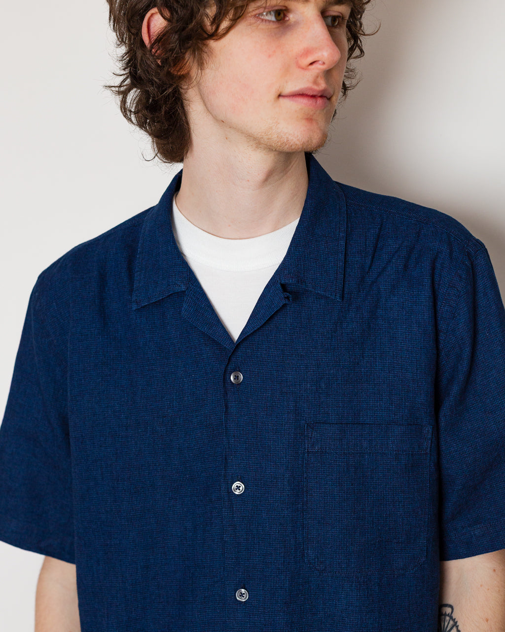 Road Shirt Lincot - Indigo