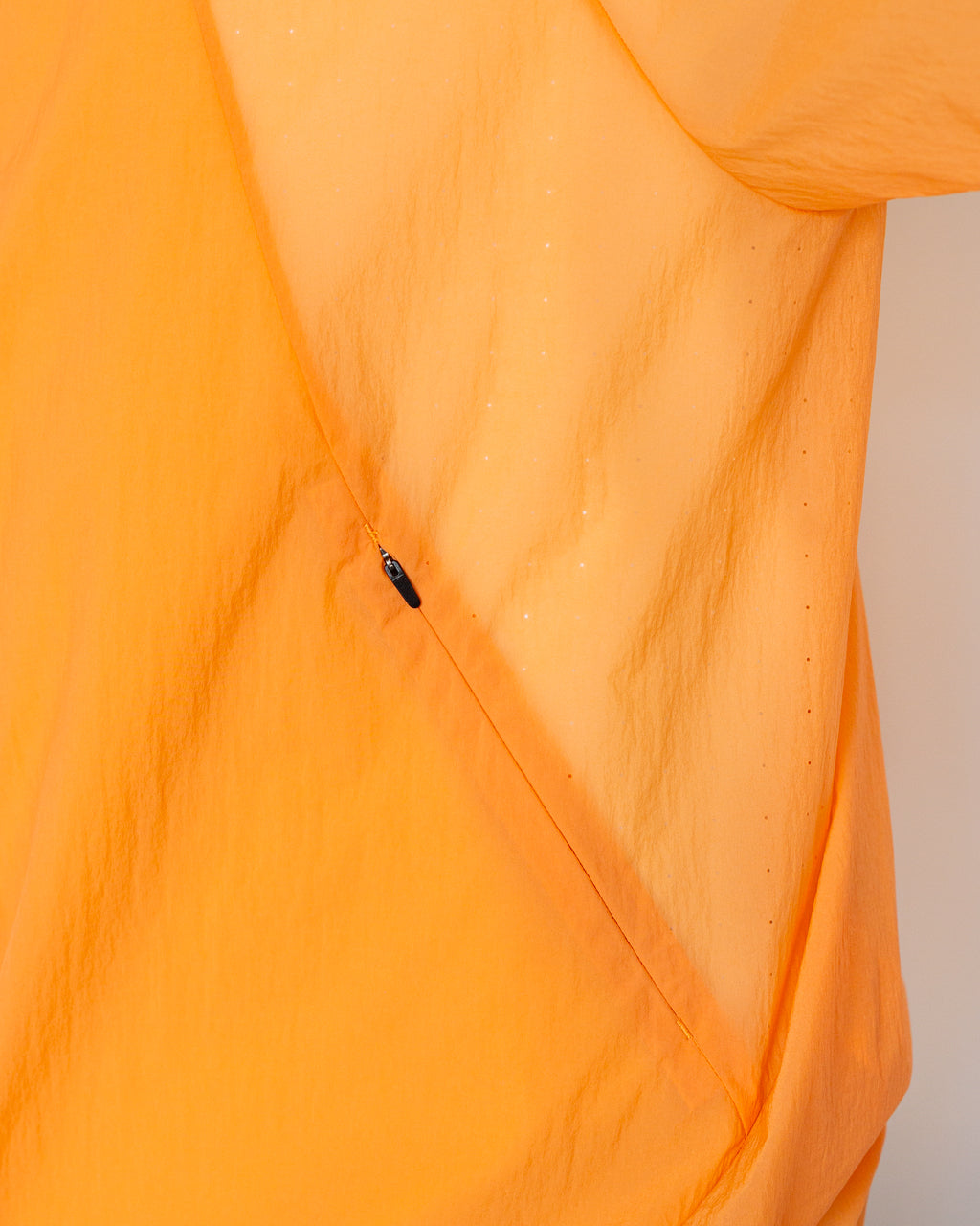 Sheer Nylon Wind Jacket - Lily Orange