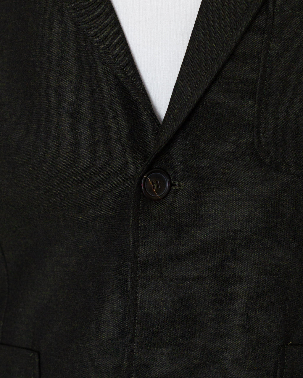 Two Button Jacket - Olive IT Tweed