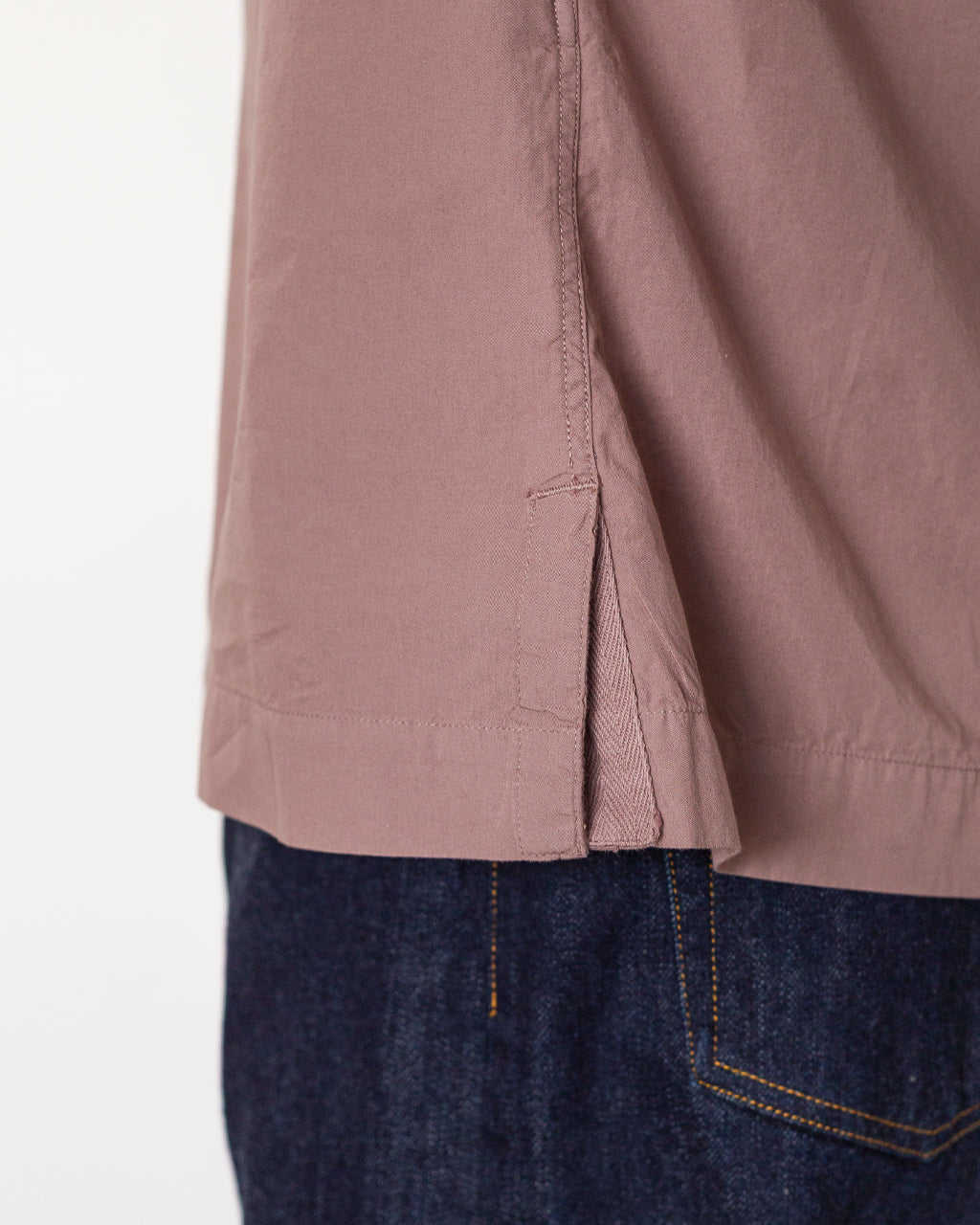 Offset Placket Polo - Mineral Pink
