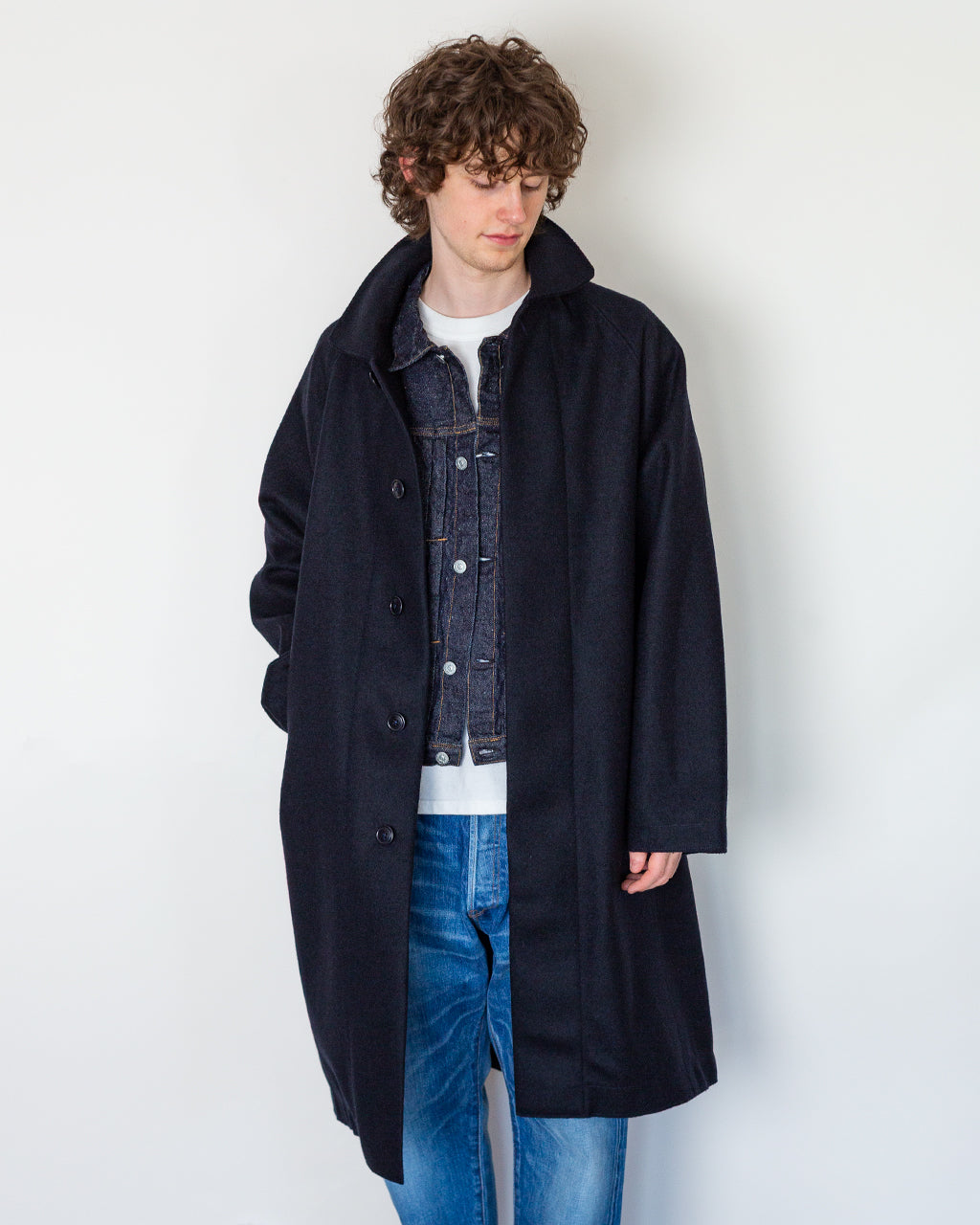Utile Coat - Navy