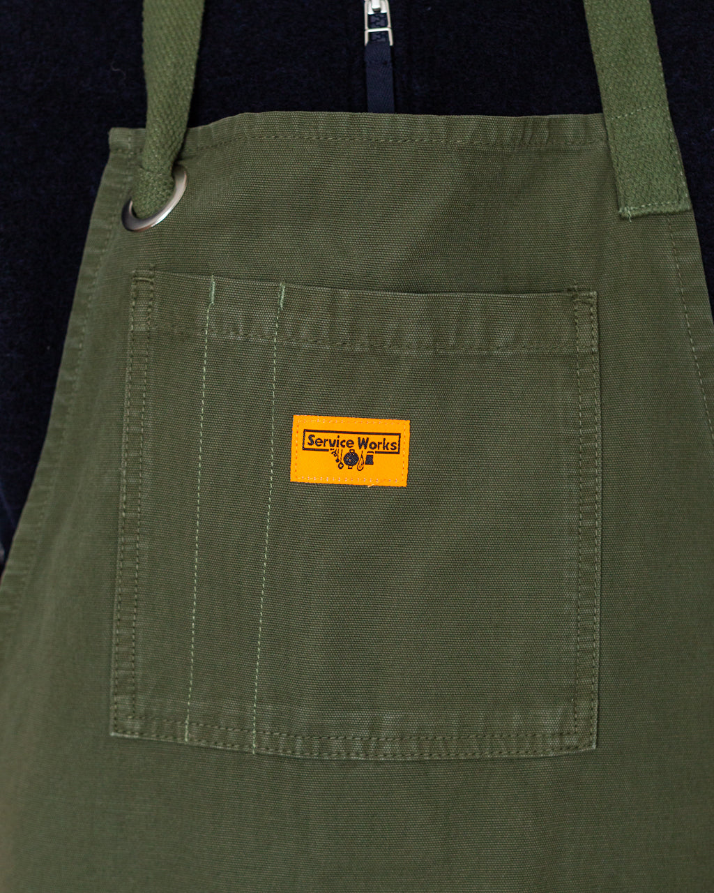 Canvas Apron - Olive