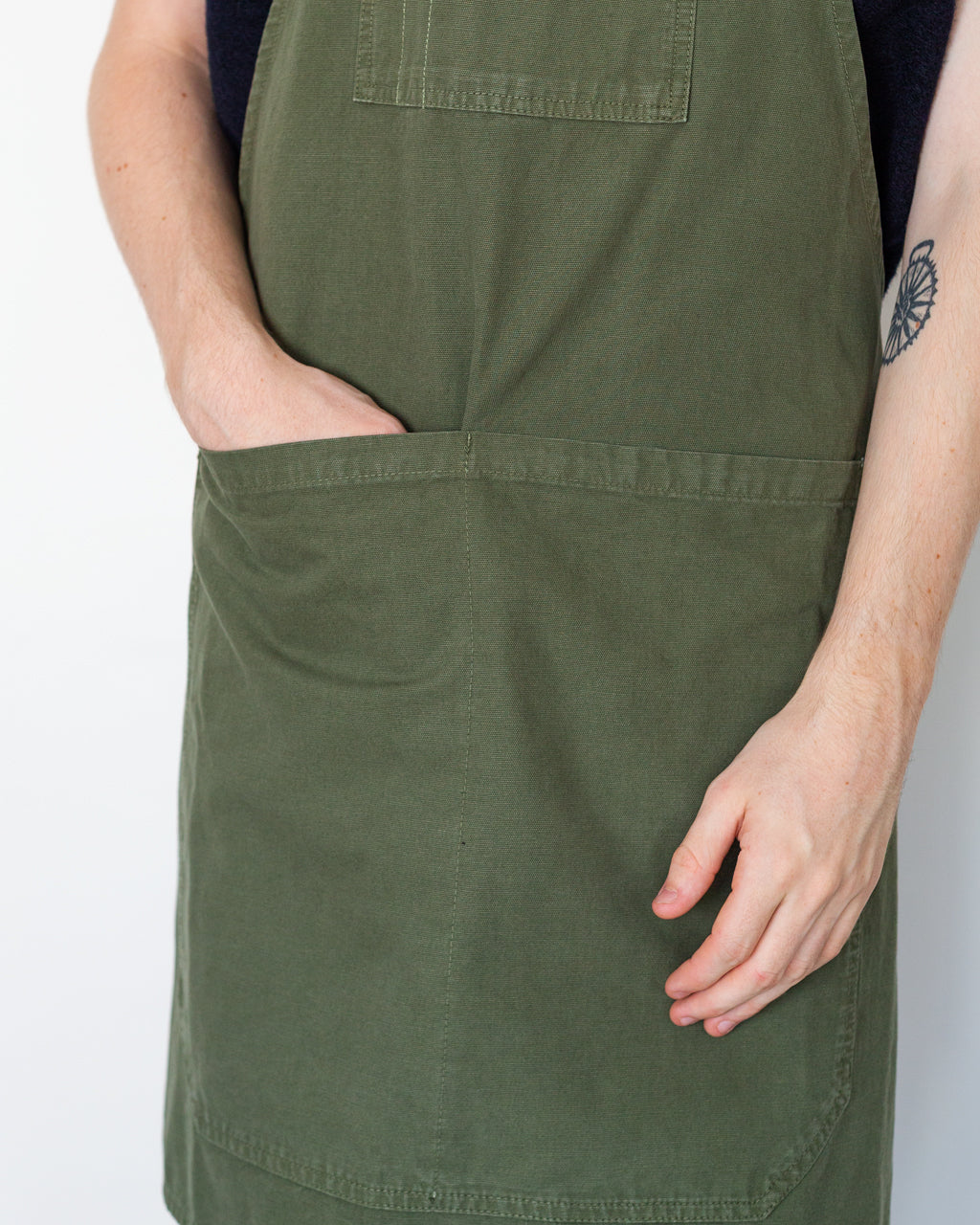 Canvas Apron - Olive
