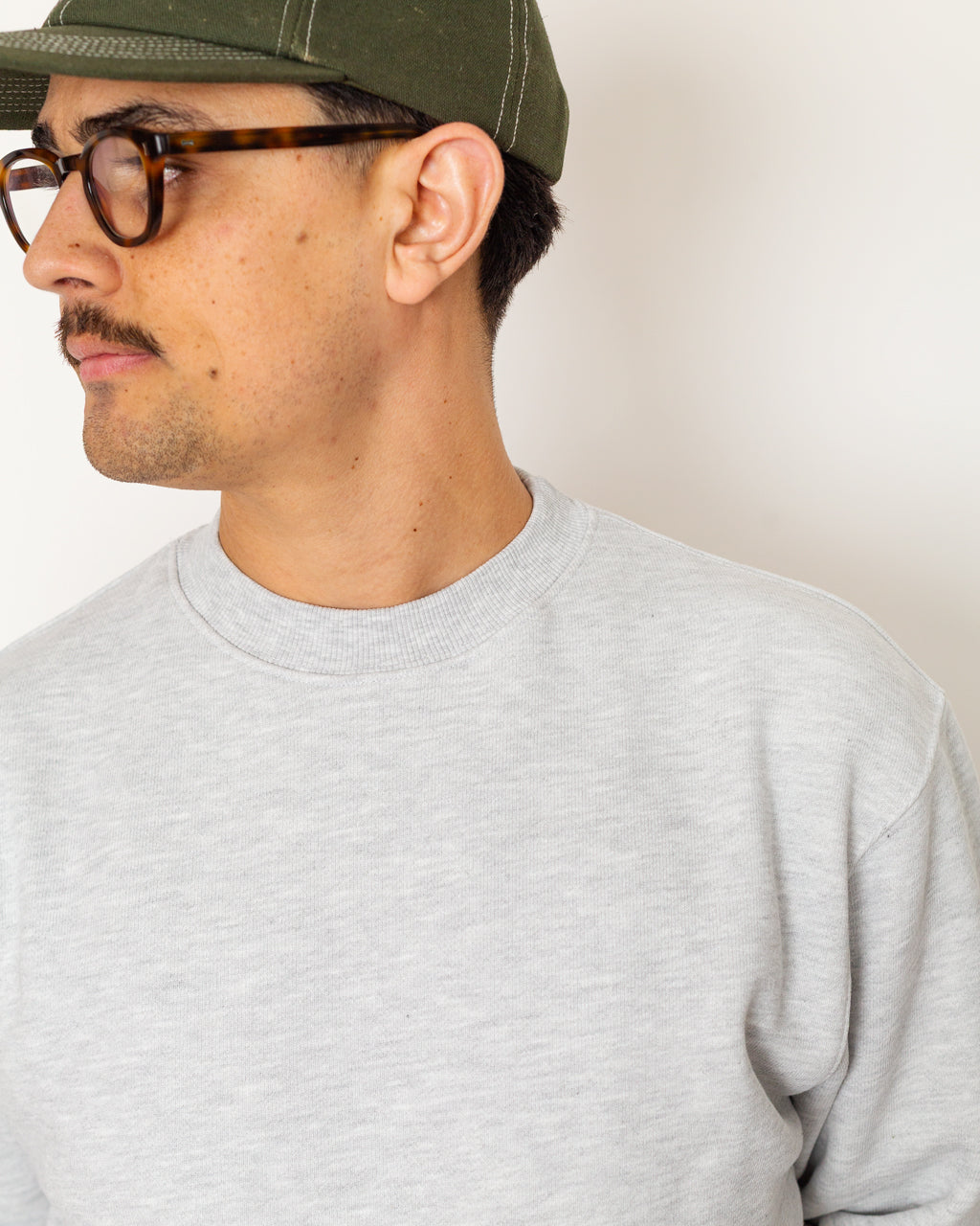 Loopback Crewneck - Ash