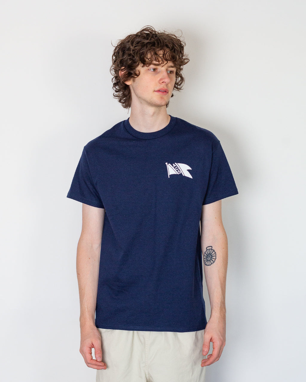 Flag Tee - Navy
