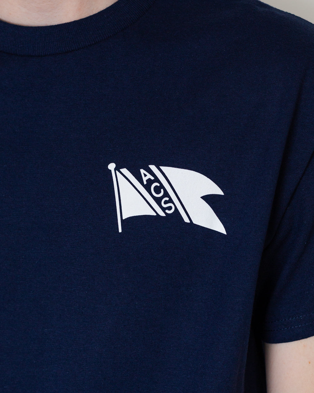 Flag Tee - Navy