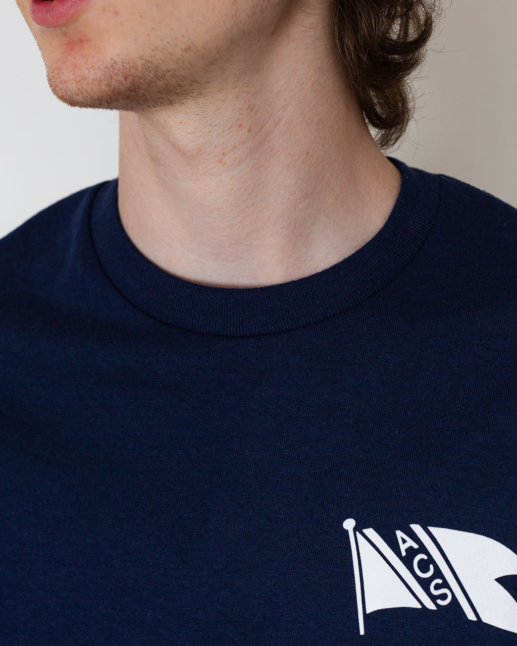 Flag Tee - Navy