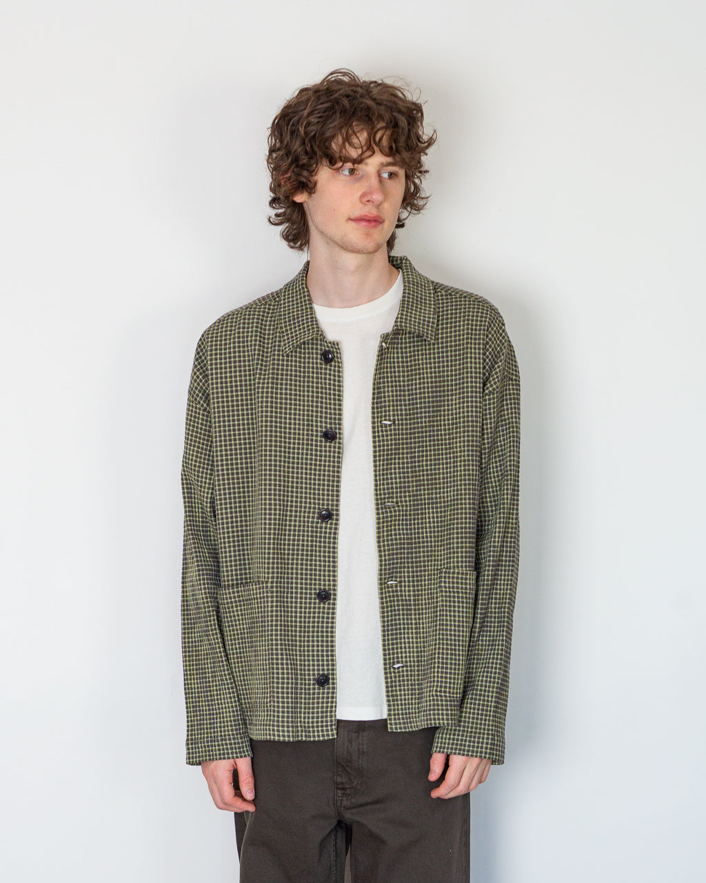 PJ Overshirt - Green Multi