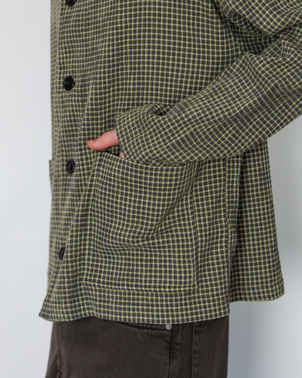 PJ Overshirt - Green Multi