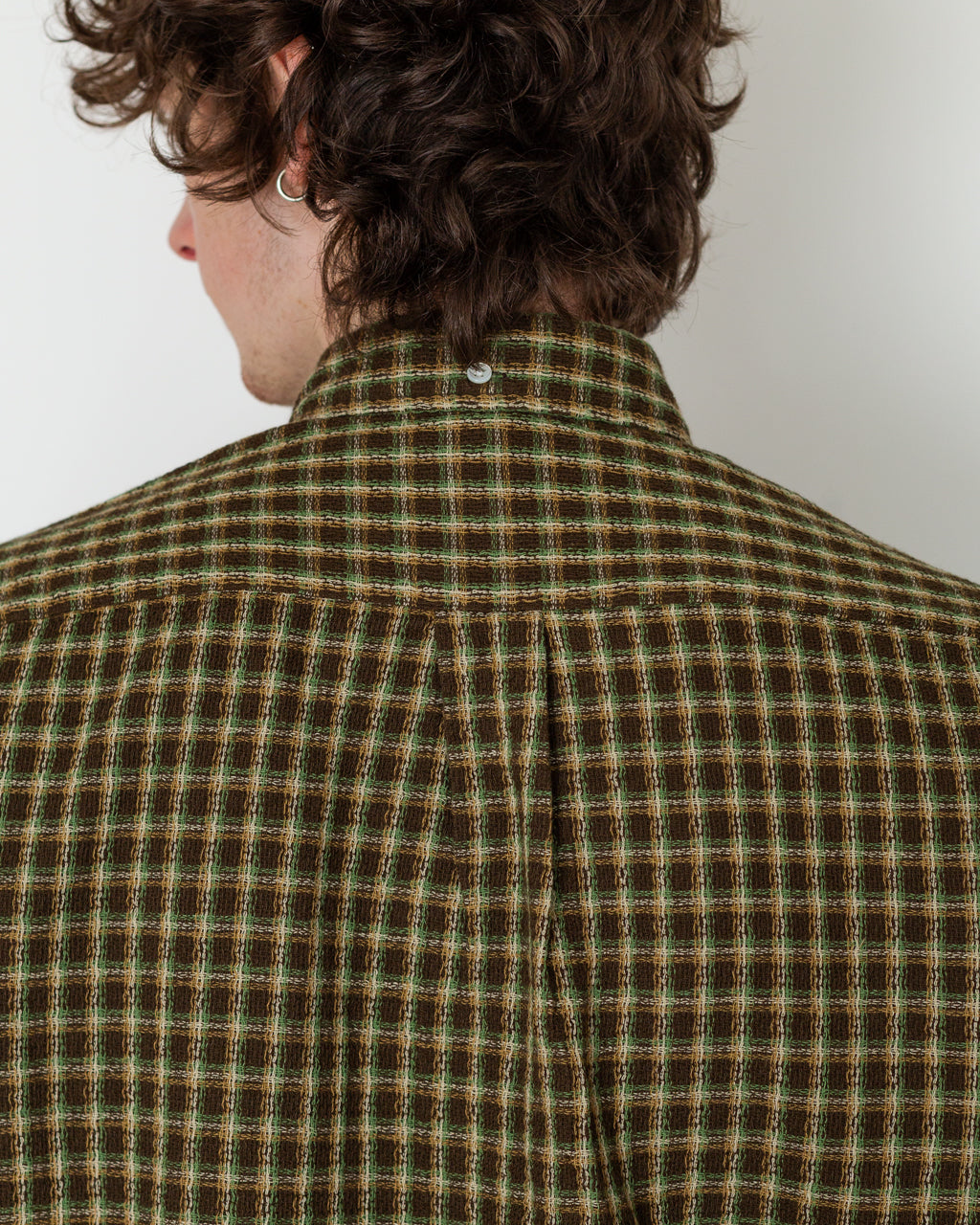 Open B.D. Panama Plaid Double Face - Brown