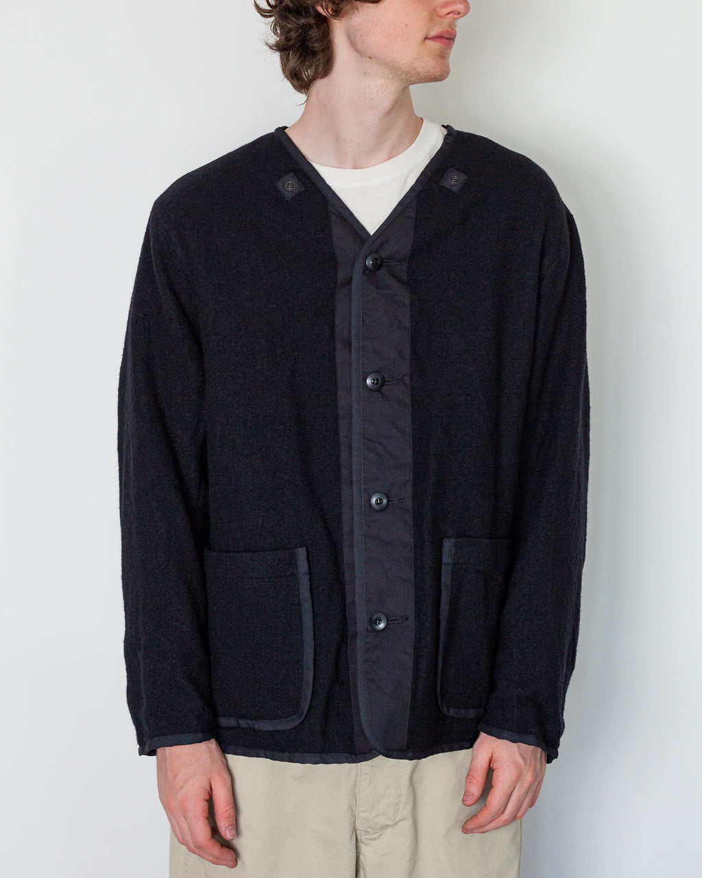 Oxford Three-Way Work Jacket - Black