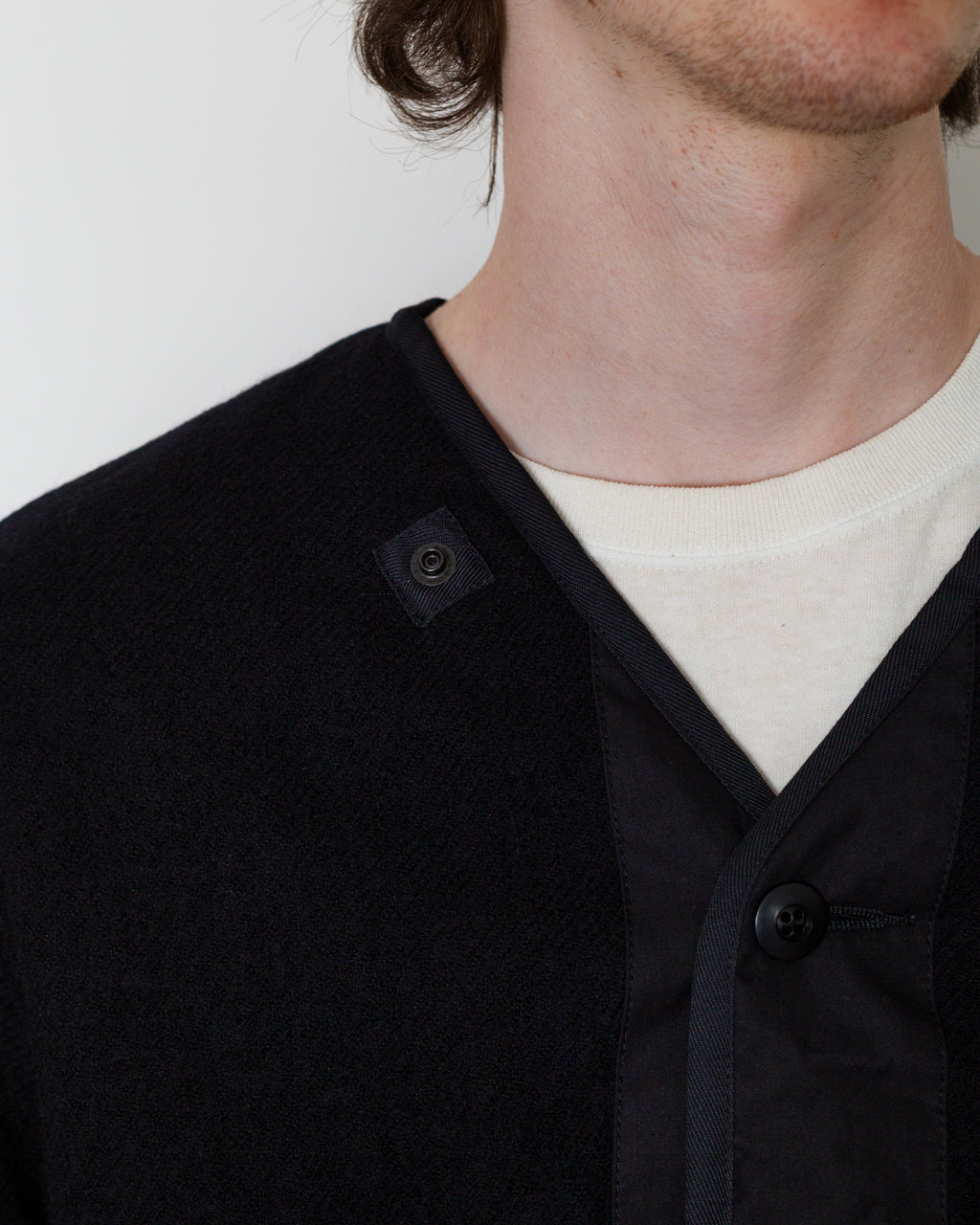 Oxford Three-Way Work Jacket - Black