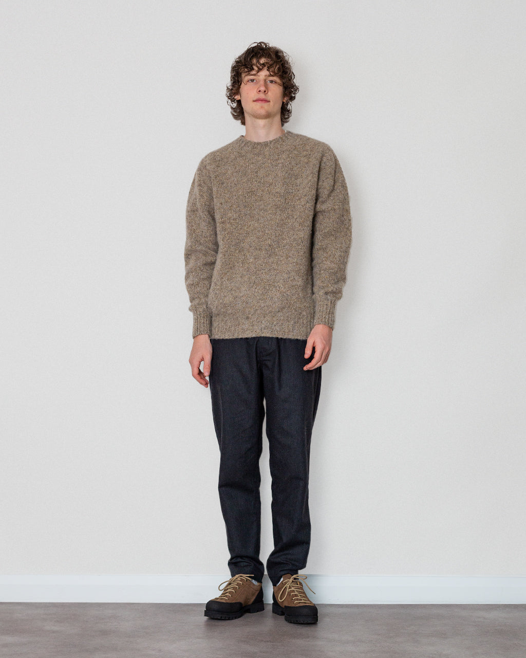 Military Chino - Charcoal IT Tweed