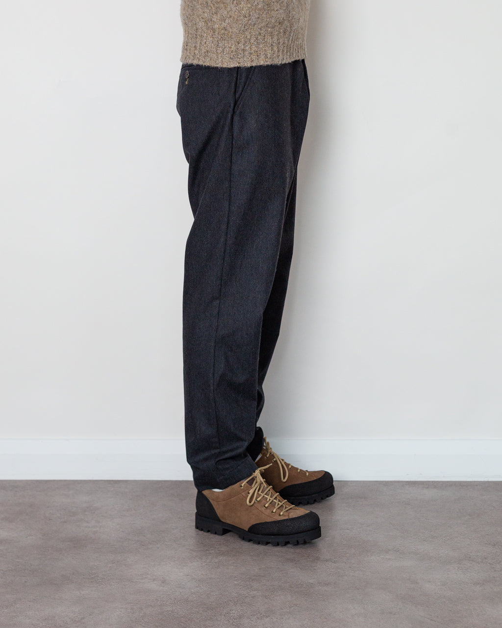 Military Chino - Charcoal IT Tweed