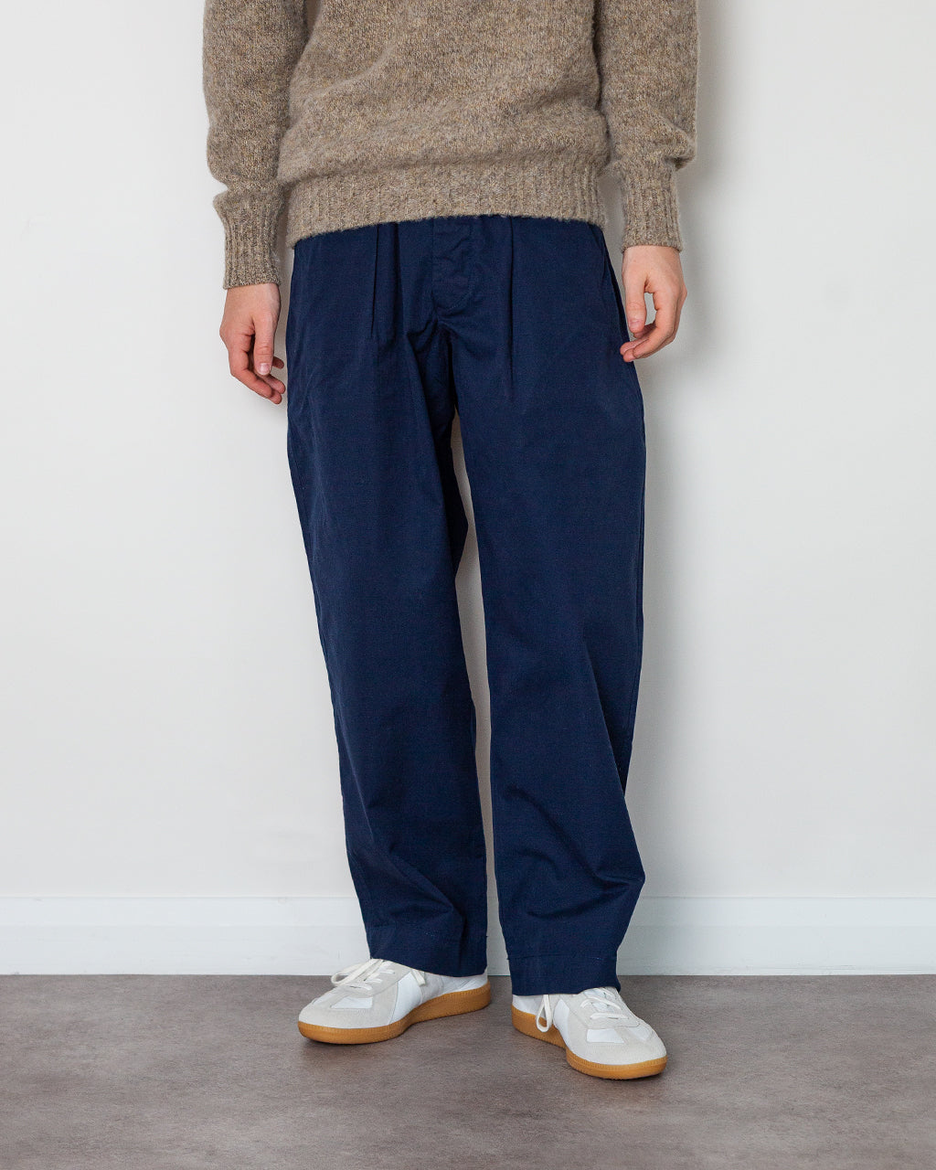 Oxford Pant - Micro Canvas Navy