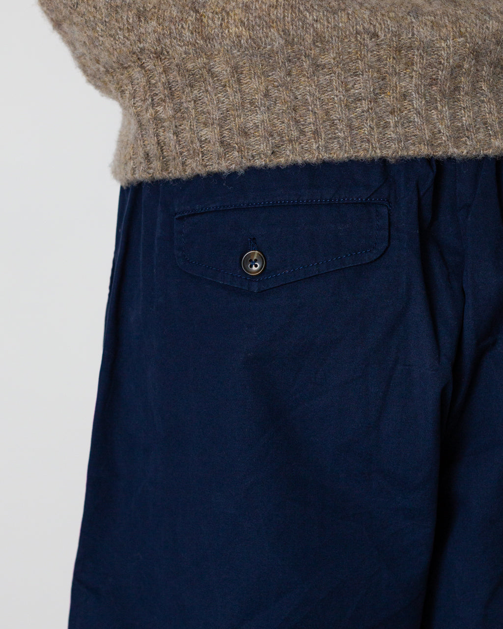 Oxford Pant - Micro Canvas Navy