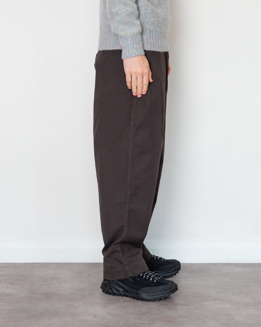Oxford Pant - Micro Canvas Brown