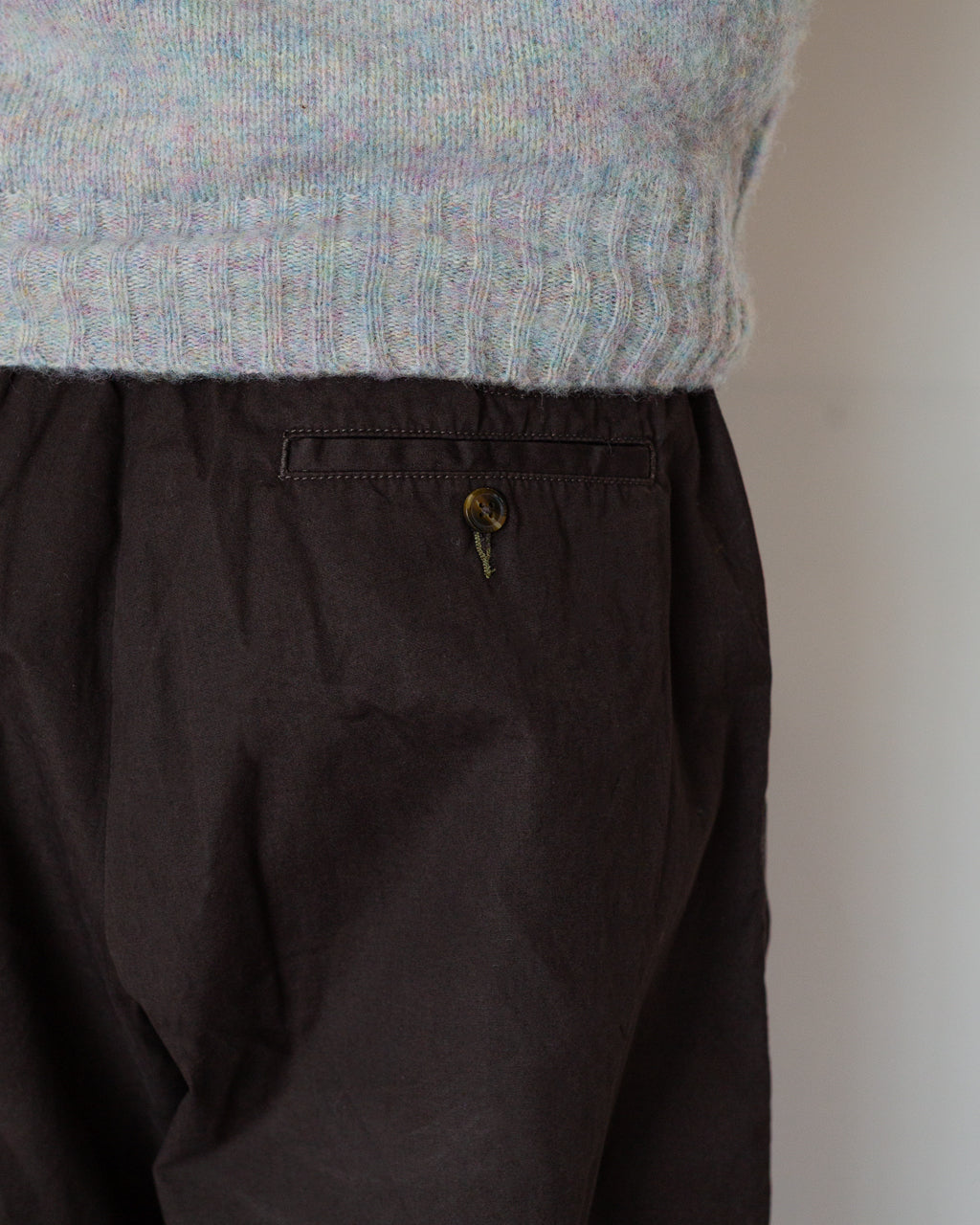Oxford Pant - Micro Canvas Brown