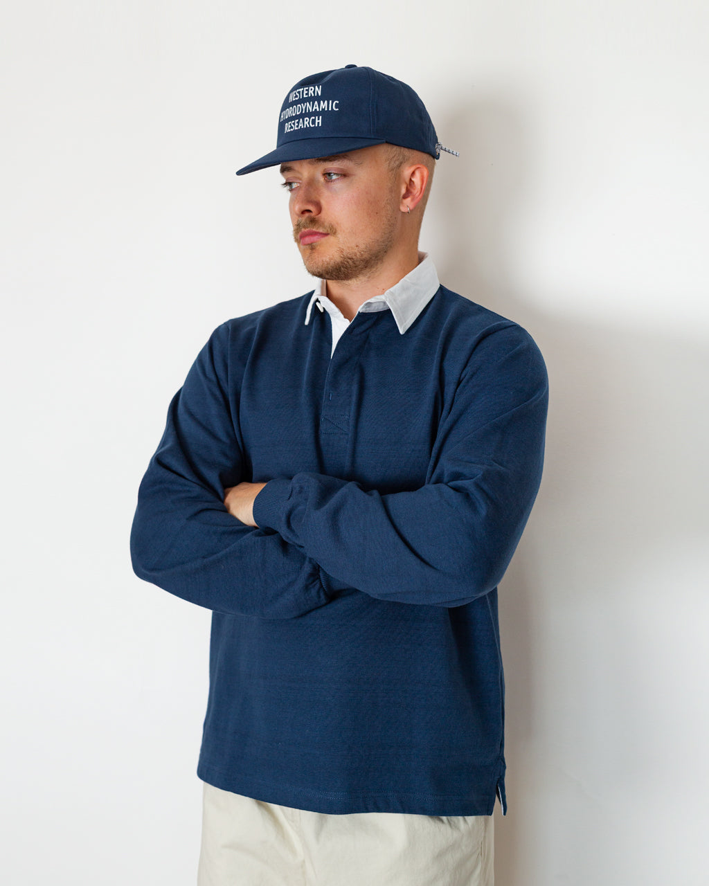 Classic Rugby Shirt - Navy