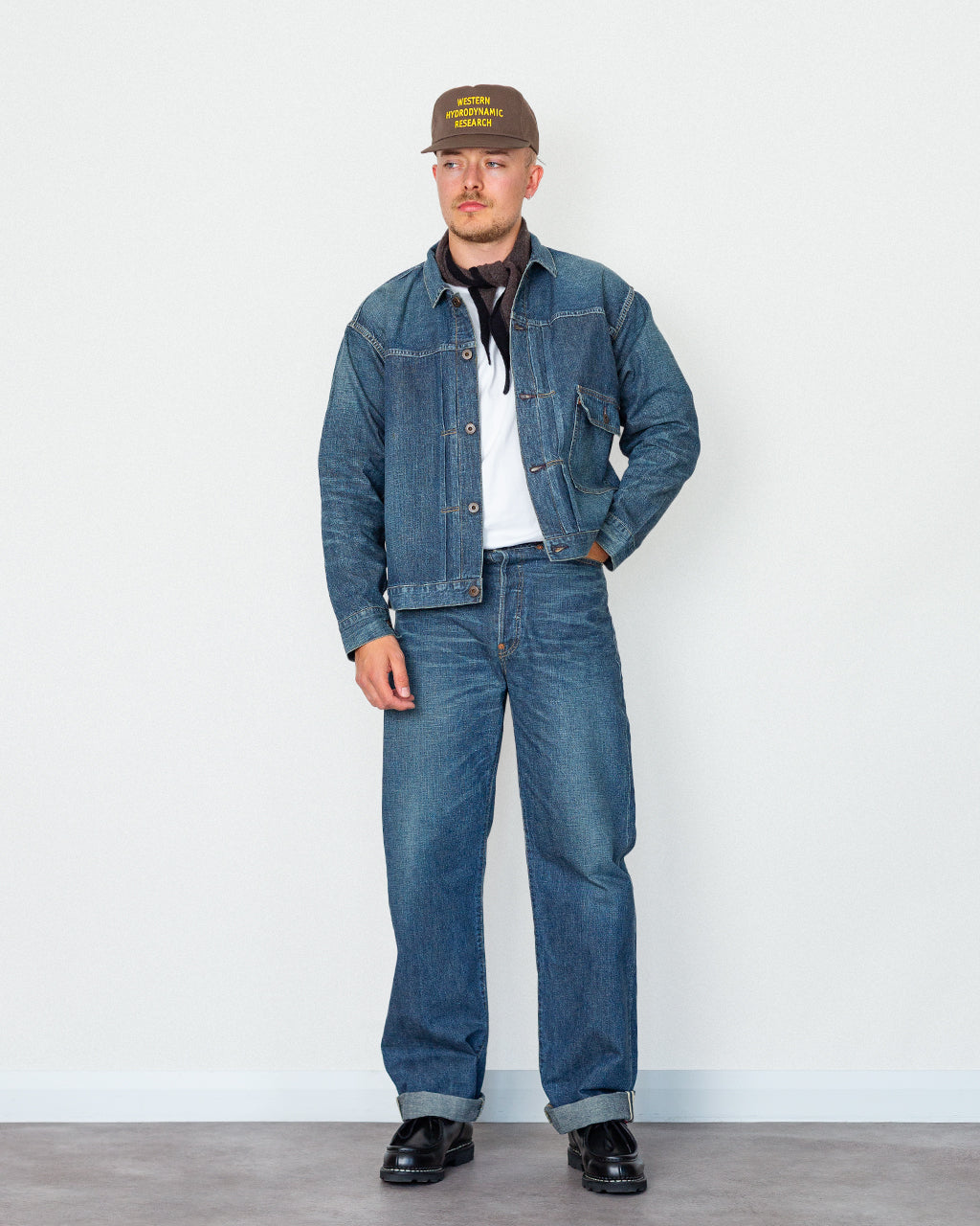 Damaged Denim Trouser - Damaged Indigo