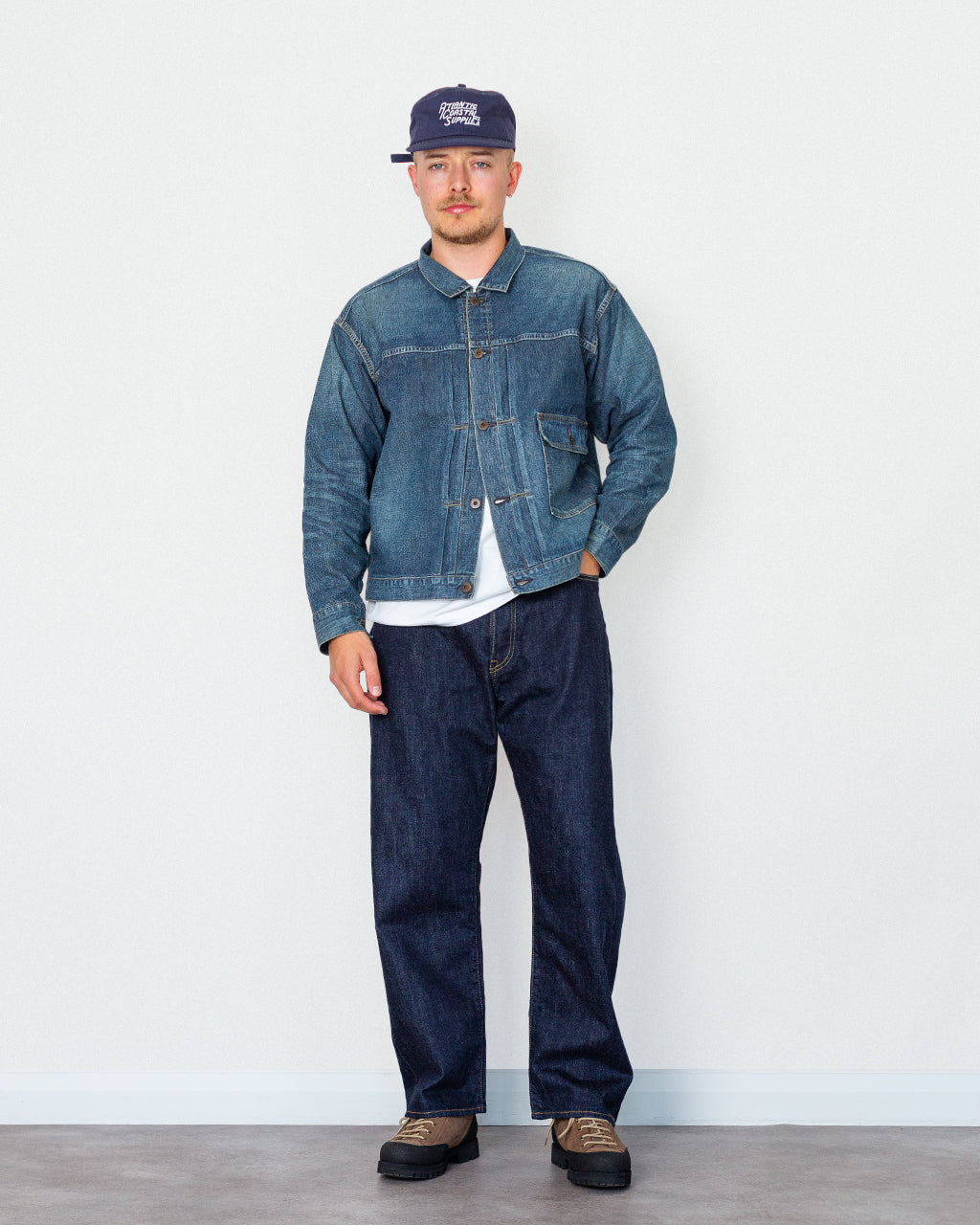 Damaged Denim Jacket - Damaged Indigo