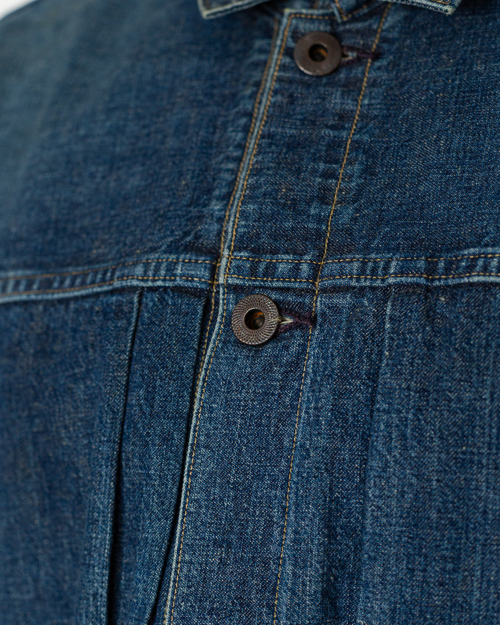 Damaged Denim Jacket - Damaged Indigo