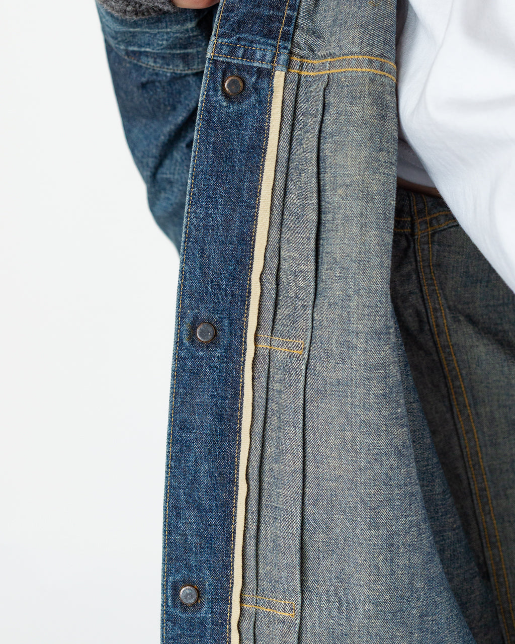 Damaged Denim Jacket - Damaged Indigo