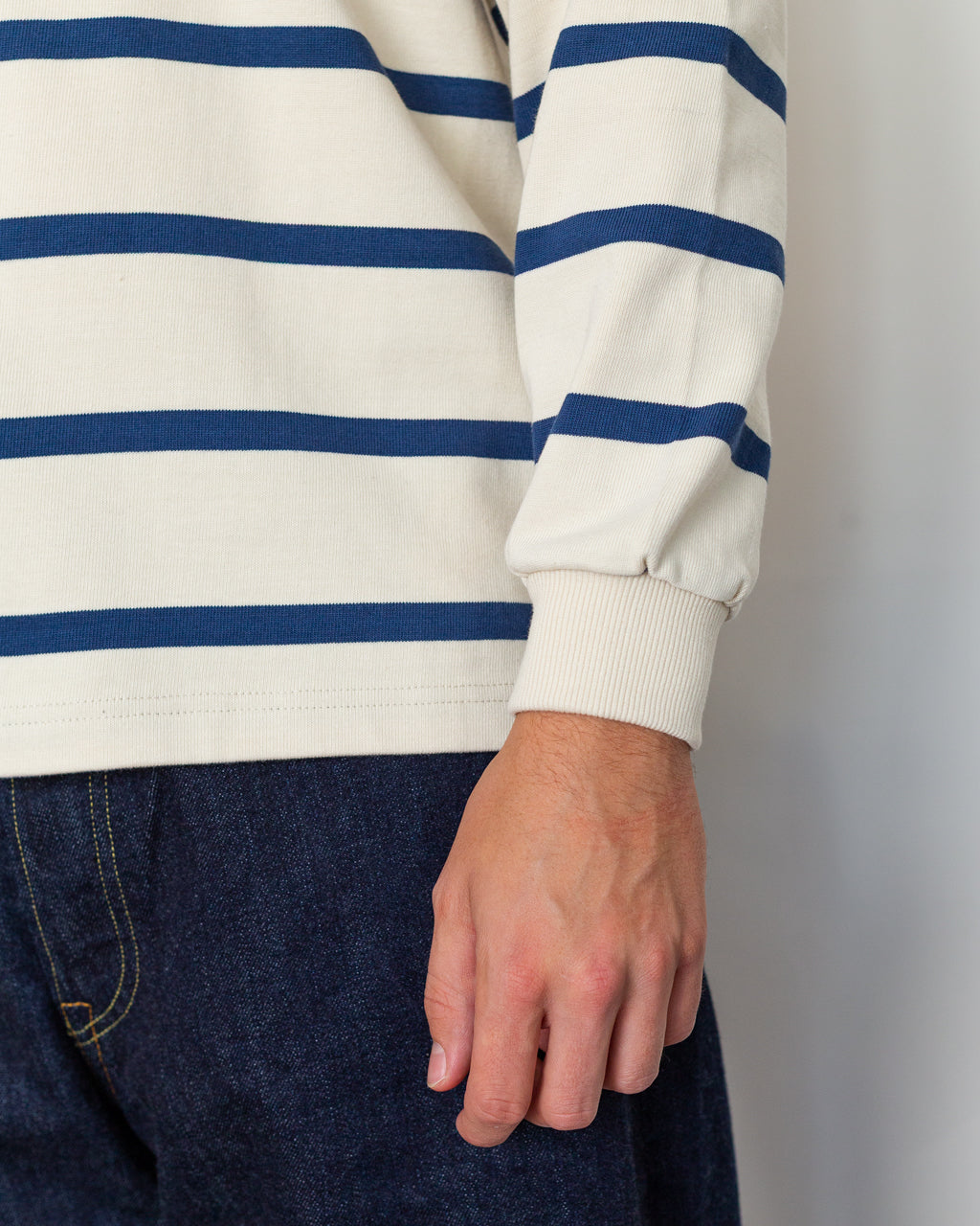 Classic Rugby Shirt - Off White Multi-Stripe