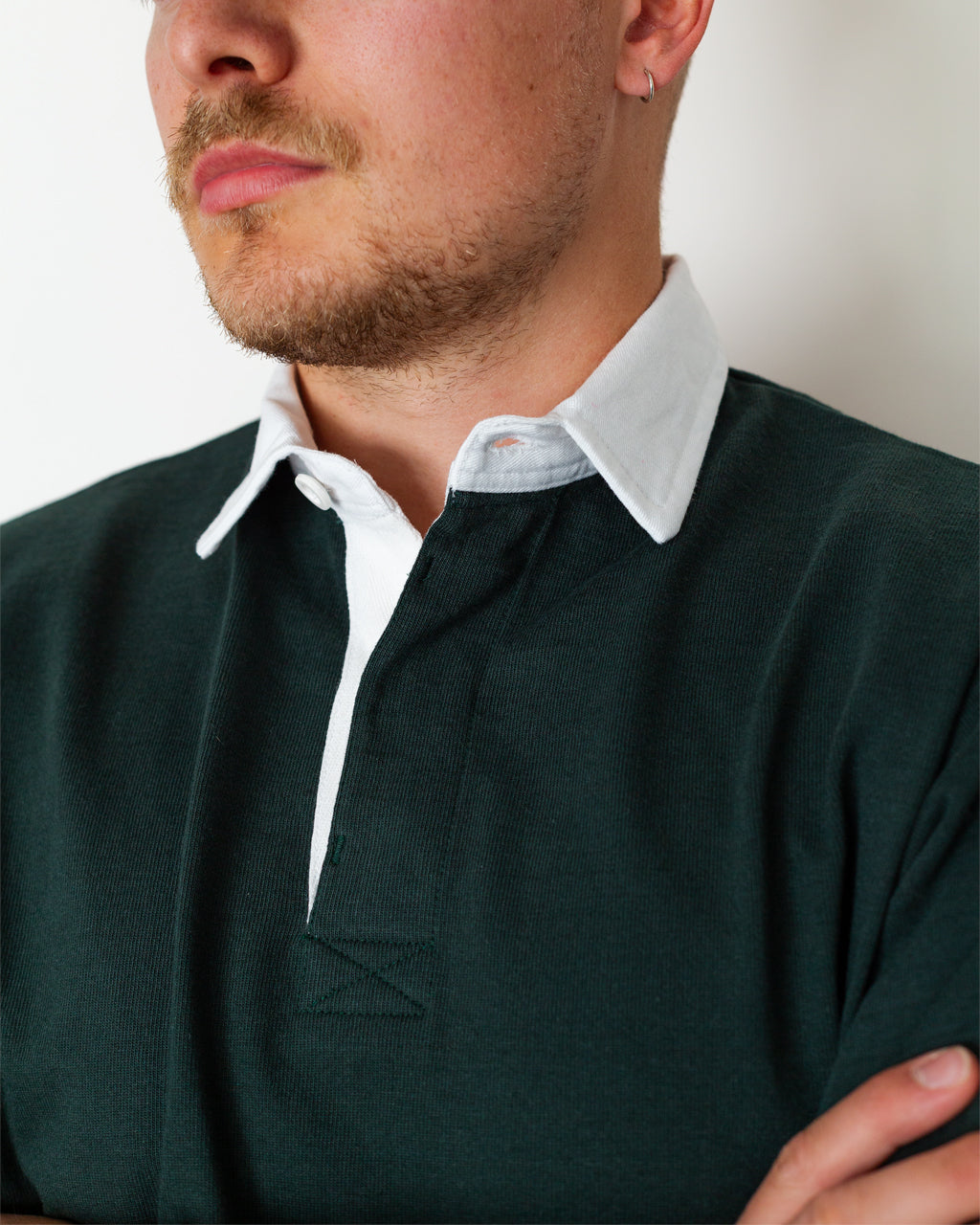 Classic Rugby Shirt - Forest