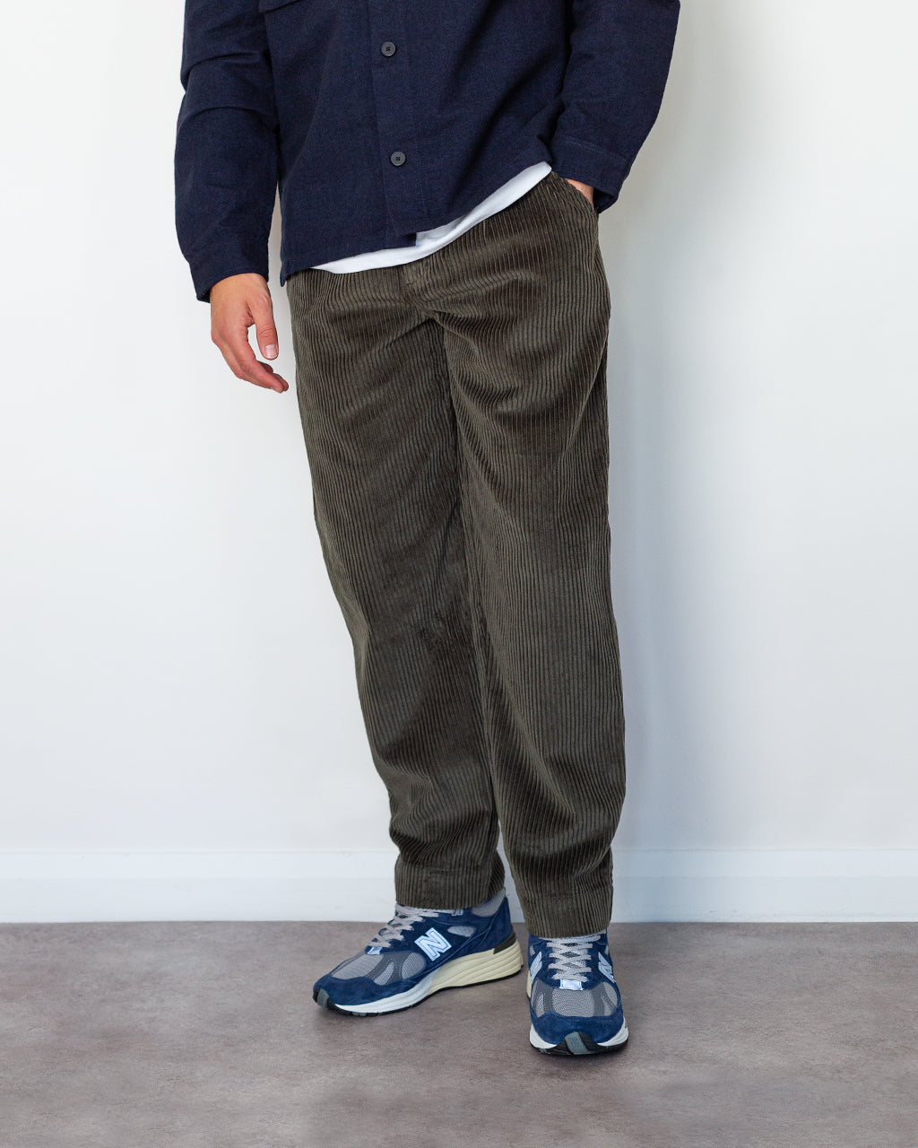 Signal Pant - Deep Sage Chunky Cord