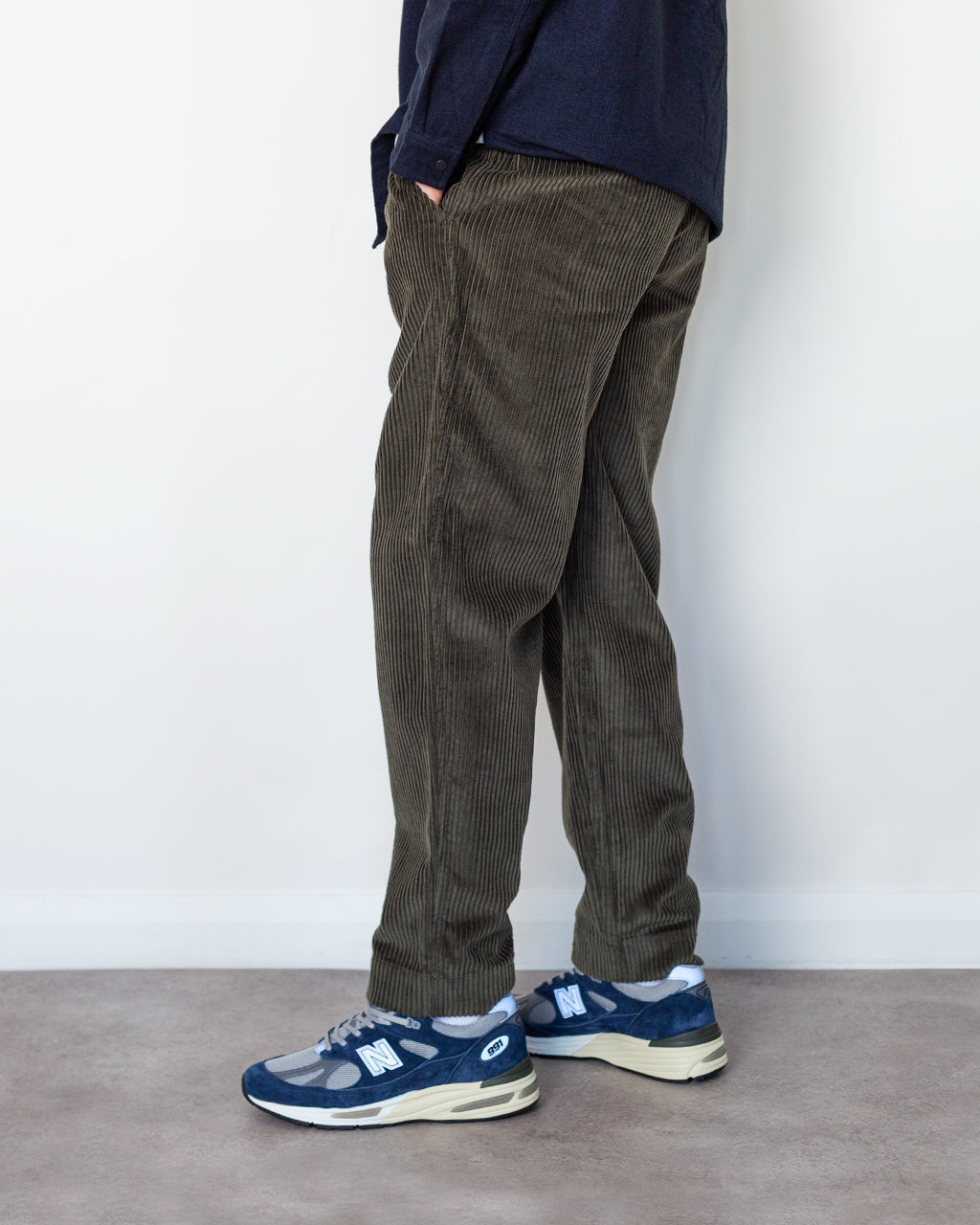 Signal Pant - Deep Sage Chunky Cord
